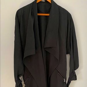 Zara lightweight open trench with belt